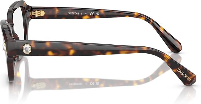 Swarovski womens Sk2039 Square Prescription Eyewear Frames