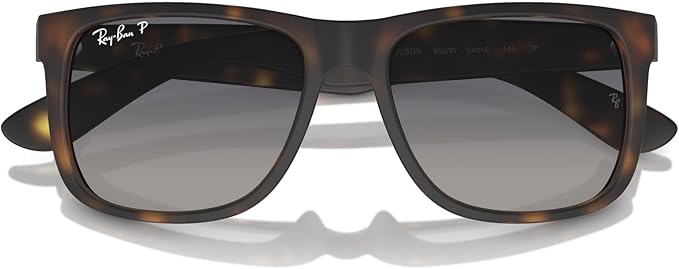 Ray-Ban unisex-adult Rb4165f Justin Low Bridge Fit Rectangular Sunglasses