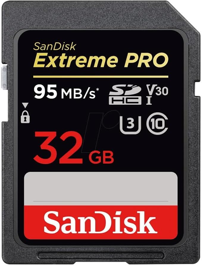 SanDisk Extreme Pro 32GB SDHC UHS-I Card (SDSDXXG-032G-GN4IN)