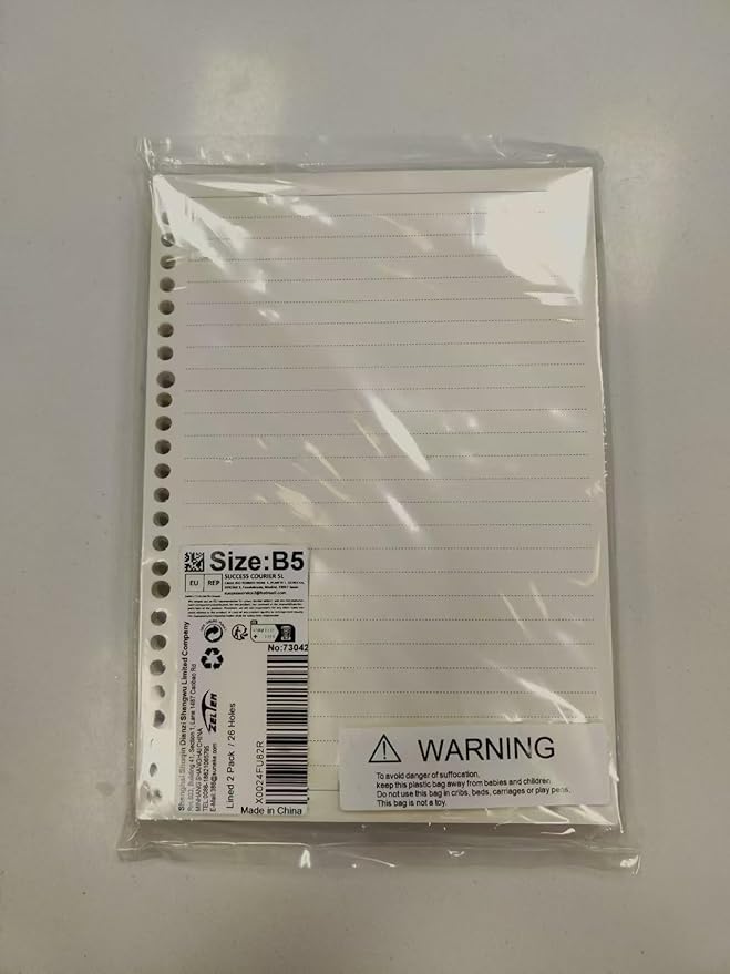 2 Pack A5 6 Holes Page Marker Ruler Plastic Binder Ruler Divider Ruler for Journal Magazine Notebook (BTRuler, A5
