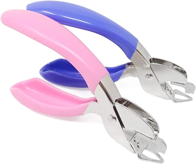Honbay 2PCS Handheld Staple Removers Staple Removal Tool, Comfortable to Use, No Paper Damage