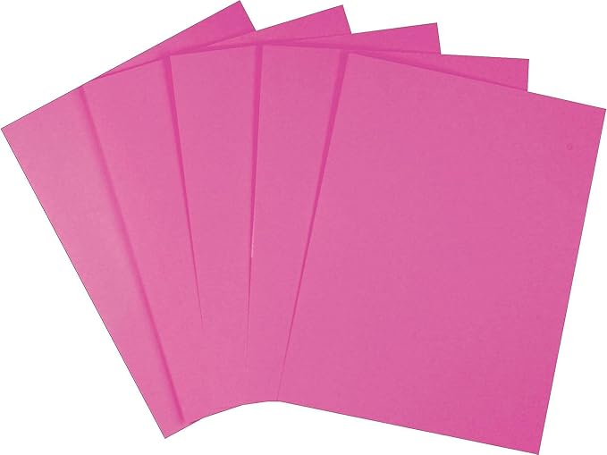 Staples Brights 24 Lb. Colored Paper Fuchsia 500/Ream, For Office, School & Home