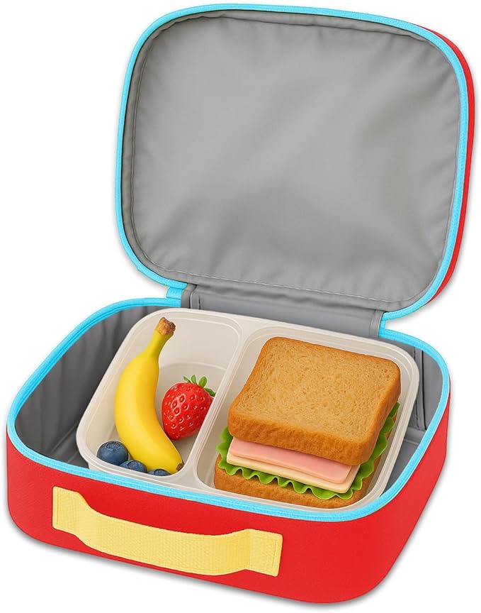 Disney Mickey Mouse Mini Backpack with Lunch Box Set - Bundle 12" Mini Backpack, Lunch Bag, Stickers, Water Bottle, More | Toddler Mickey Mouse School Bag and Lunchbox