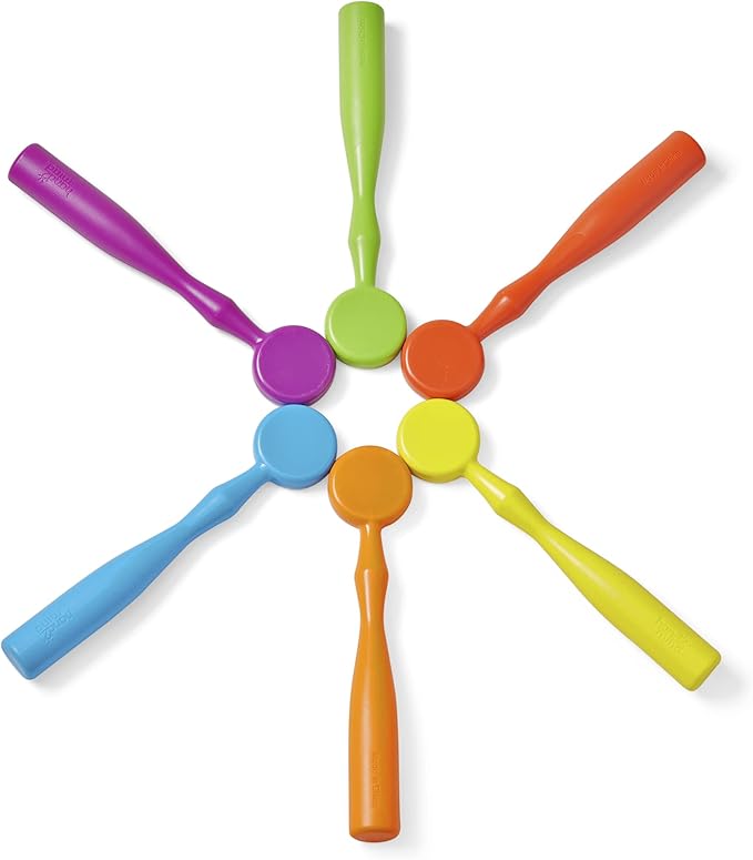 hand2mind Magnetic Wands for Kids, Magnet Wands, Magnets for Kids Science, Magnets for Teaching, Preschool Science Classroom Supplies, Magnet with Handle, Elementary Teacher Must Haves (Set of 6)