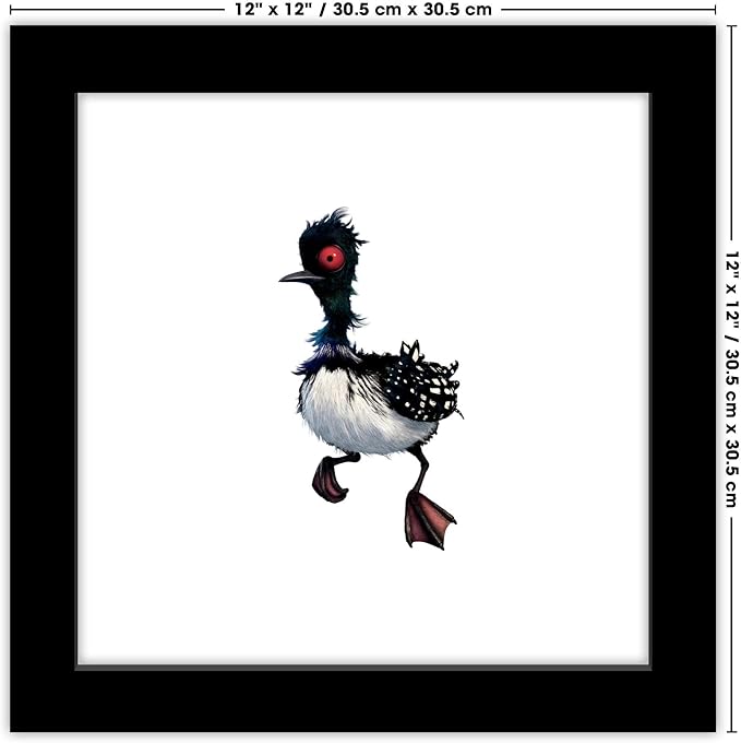 Trends International Gallery Pops Disney Pixar Finding Dory - Becky Wall Art Wall Poster, 12.00" x 12.00", Black Frame Version