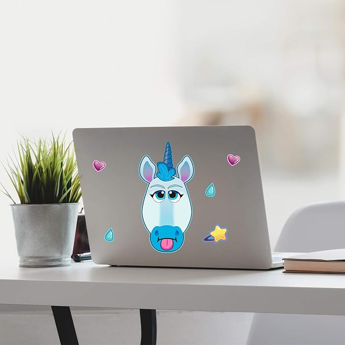 JOYIN 36PCS 9.8"x6.7" Make a face Stickers for Kids, Make Your Own Unicorn Stickers, Party Favors Kids Crafts, Goodie Bags Stuffers, Classroom Rewards