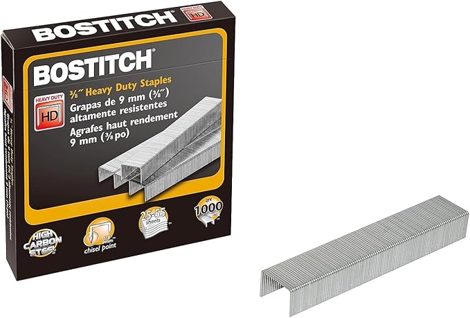 Bostitch Office SB353/8-1M Heavy Duty Premium Staples