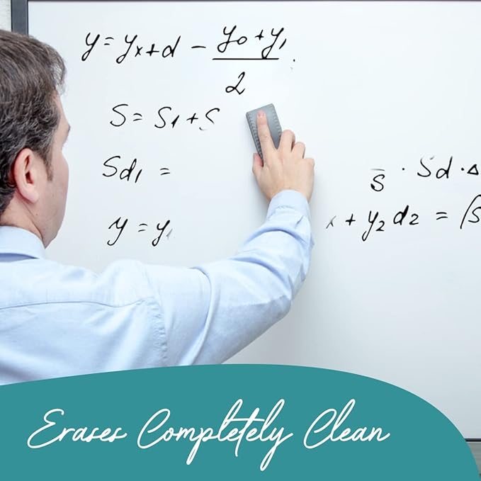 EXTRIC Dry Erase Markers, Whiteboard Markers Fine Tip and Chisel Tip, 8 White Board Marker Dry Erase, Mixed Tip 4 Thick and Thin White Board Marker for School Supplies, Teachers and Students