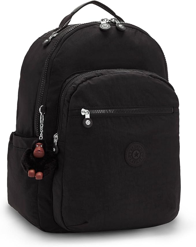 Kipling Women's Seoul 15" Laptop Backpack, Durable, Roomy with Padded Shoulder Straps, Built-In Protective Sleeve