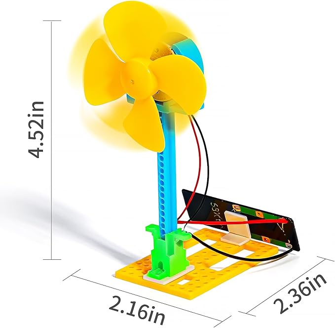 Bulk STEM Kits - 8 Set Solar Powered Fans, Science Kits for Kids Age 8-12 12-14 10-12, Stem Building Toys for Ages 8-13, Boys Girls Crafts for Kids, Classroom School Gifts Experiments Activities
