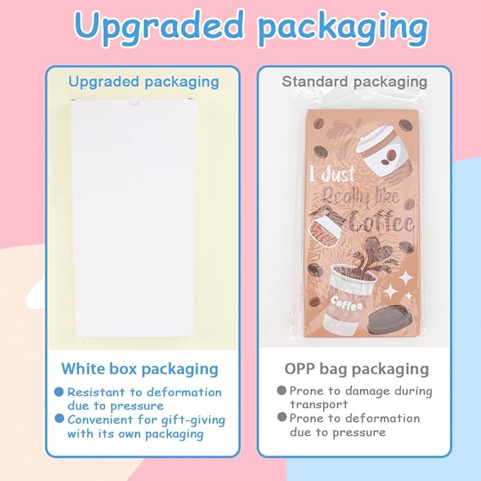 QPIXVB Funny Sticky Notes for Work,Coffee Lover Gifts,Coffee Sticky Notes Set,550 Sheets,Gifts for College Students,Back to School Teacher Gift,Divider Tabs Bundle for Men Women Home School Supplies