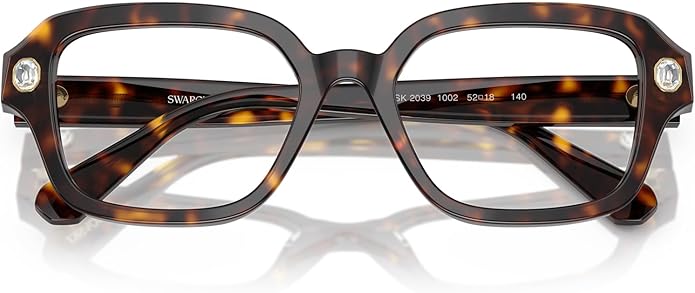 Swarovski womens Sk2039 Square Prescription Eyewear Frames