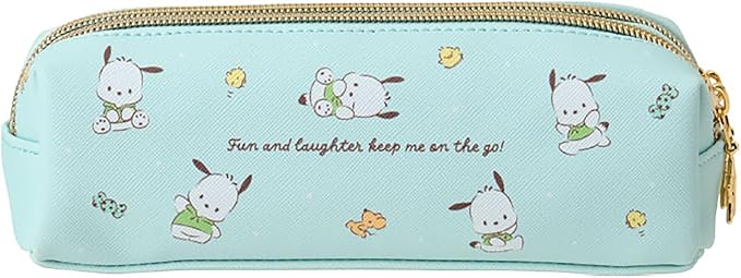 Sanrio 534706 Pochacco Double Zipper Pen Case