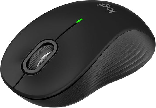 Logitech Signature M550 Wireless Mouse - for Small to Medium Sized Hands, 2-Year Battery, Silent Clicks, Bluetooth, Multi-Device Compatibility - Black