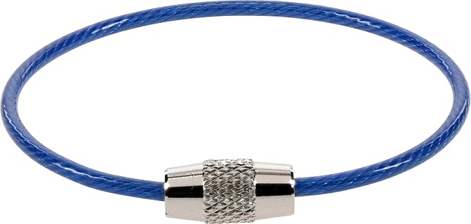 Hillman Cable Ring 6" with Lock, Steel, 1 Pack