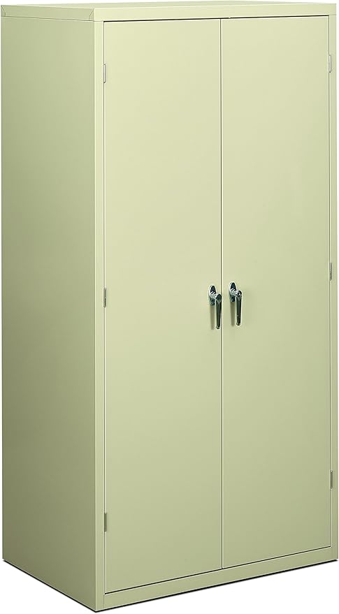 HON Brigade Series Five-Shelf Storage Cabinet - High Storage Cabinet, 36w by 24d by 72h, Putty (HSC2472)