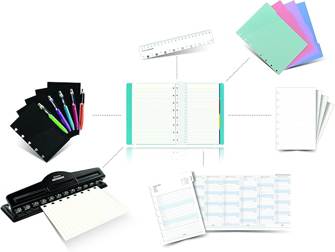 Filofax Notebook Ruled Refill (B122008U)