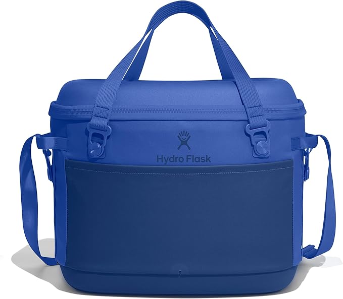 Hydro Flask Carryout Cooler - Insulated Portable Soft Cooler - 30 L Capacity in Capri Blue