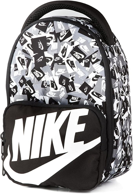 Nike Classic Fuel Pack Lunch Bag - Black with Grey, One Size