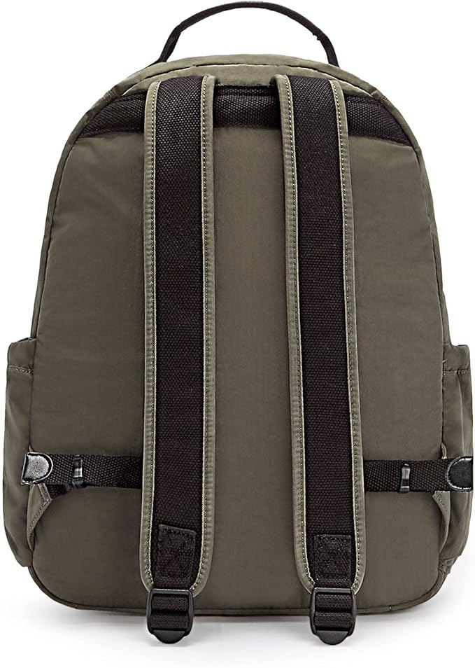 Kipling Women's Seoul 15" Laptop Backpack, Durable, Roomy with Padded Shoulder Straps, Built-In Protective Sleeve