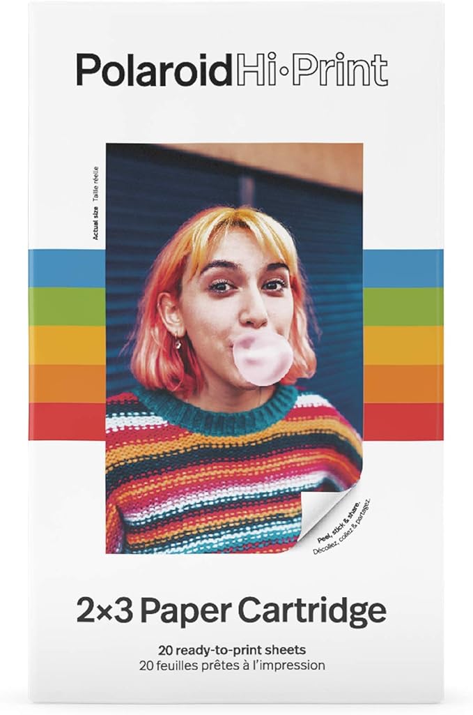 Polaroid Hi-Print Paper - Triple Pack of 2x3 Paper Cartridge (60 Sheets)