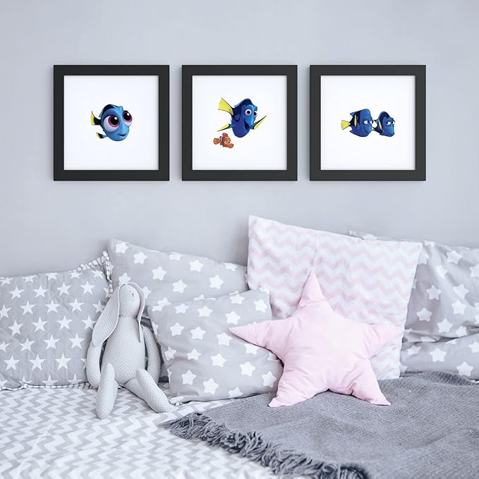 Trends International Gallery Pops Disney Pixar Finding Dory - Becky Wall Art Wall Poster, 12.00" x 12.00", Black Frame Version