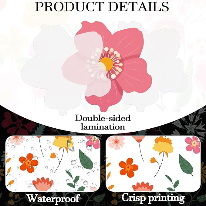 Flower Classroom Bulletin Board with Borders Floral Bulletin Board Set Colorful Wild Flower Spring Bulletin Board Decorations We Bloom Together Cutouts Classroom Back to School Supplies Wall Decor