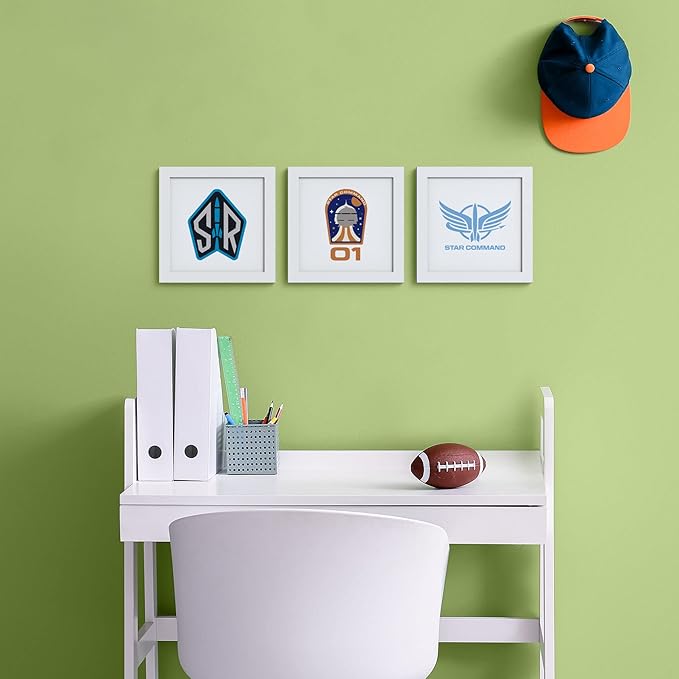 Trends International Gallery Pops Disney Pixar Lightyear - Buzz Lightyear Alpha Suit Wall Art Wall Poster, 12" x 12", White Framed Version