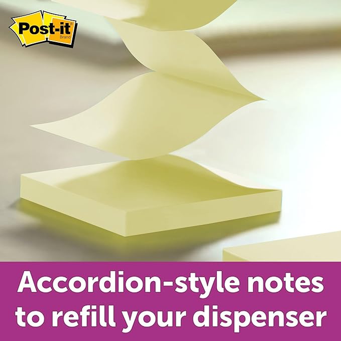 Post-it Pop-up Note and Flag Dispenser, Designer Series for 3x3 in Pop-up Style Notes and Flags (DS100) (Pack of 6)