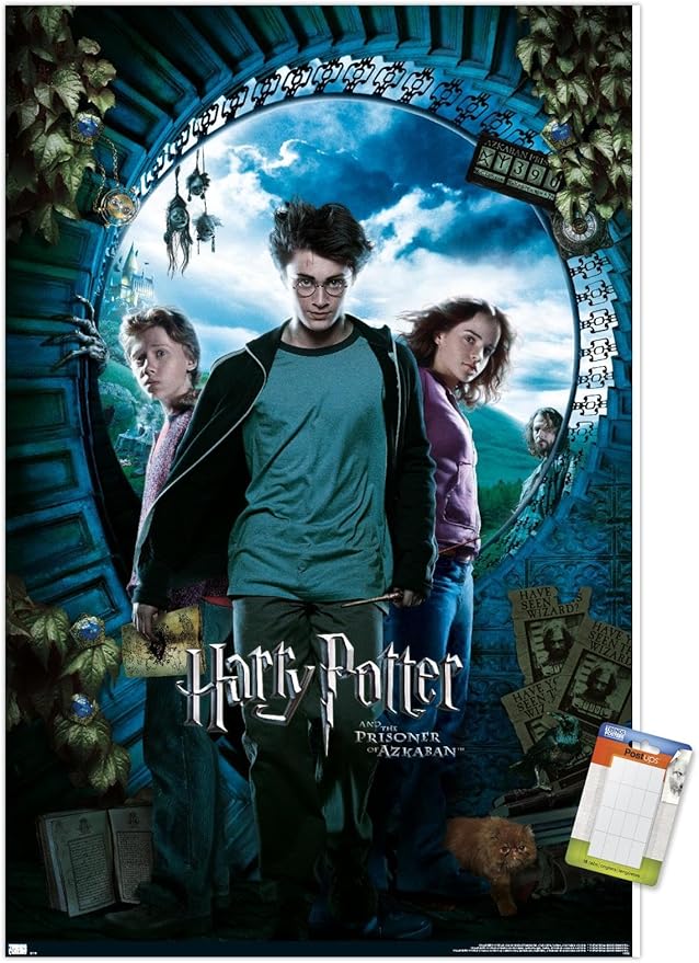 Trends International Harry Potter and the Prisoner of Azkaban - Sky One Sheet Wall Poster, 22.37" x 34.00", Premium Poster & Mount Bundle
