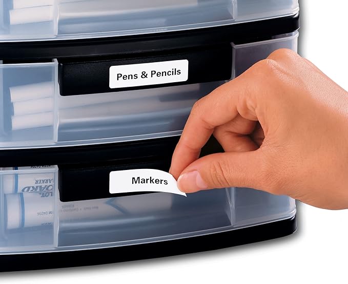Avery Removable ID Labels, Sure Feed, Removable Adhesive, 0.5" x 1.75", 2,000 Labels (6467)