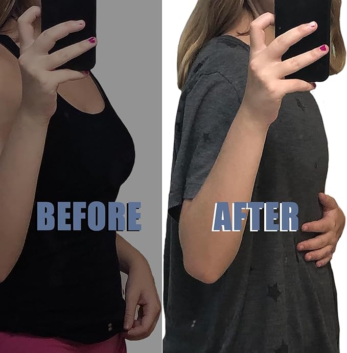 JARAZIN Zipper Chest Binder for Women Transgender FTM Half Elastic Band Bra Tank Top