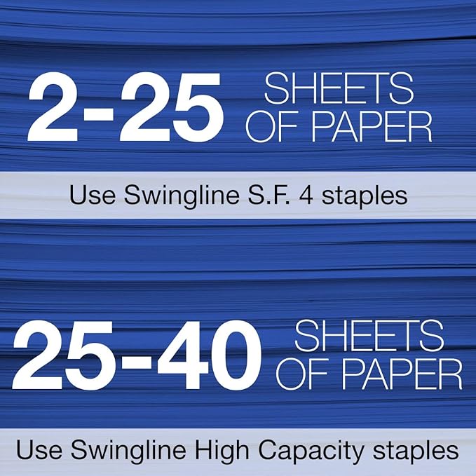 Swingline Stapler, NeXXt Series Wow, Desktop Stapler, 40 Sheet Capacity, Pink (55047023)