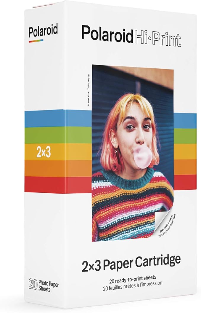 Polaroid Hi-Print Paper - Triple Pack of 2x3 Paper Cartridge (60 Sheets)