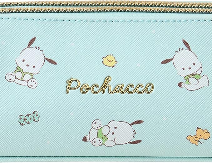Sanrio 534706 Pochacco Double Zipper Pen Case