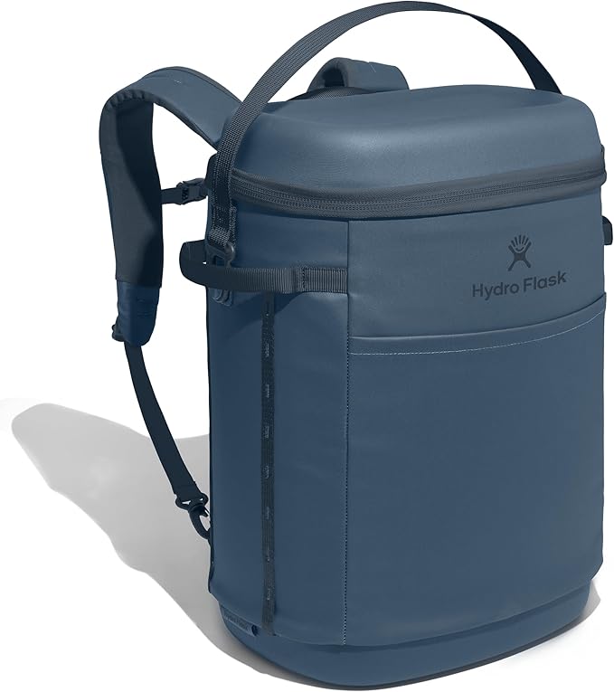 Hydro Flask Carryout Cooler Backpack - Insulated Portable Soft Cooler - 20 L Capacity in Harbor Blue
