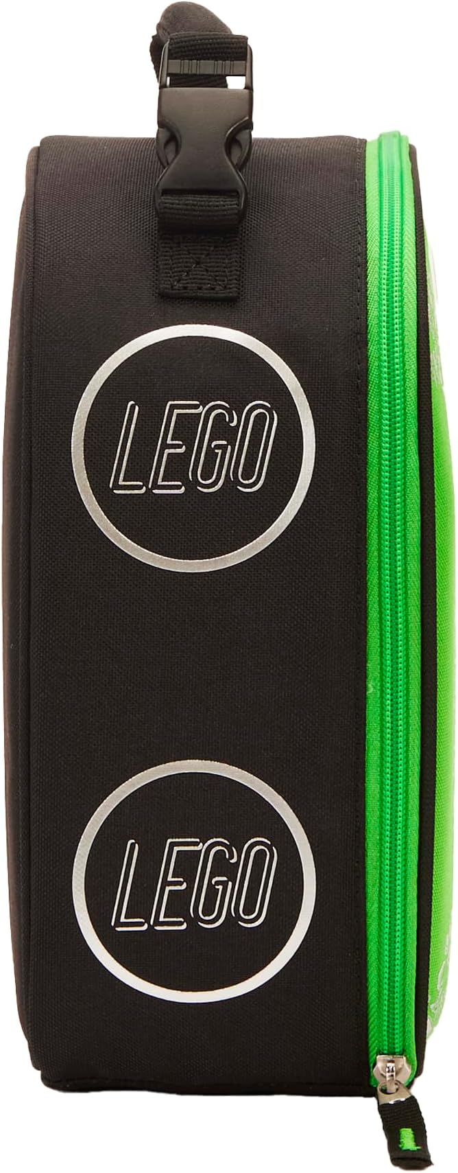 LEGO NINJAGO Lunch Box, Insulated Soft Reusable Lunch Bag Meal Container for Boys and Girls, Perfect for School, or Travel, Meal Tote to Keep Food and Drinks Cold, Hero Green
