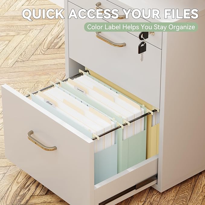 Plastic Extra Wide Hanging File Folder Letter Size,Heavy Duty Reinforced 3" Expansion Accordian Pocket,6 Pack Filing Cabinet Folders with Tabs,Pastel Color Hanging Organizer for Bulky Files