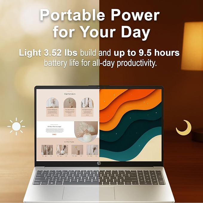 HP 15.6" FHD 1080p IPS Display Laptop | Intel i7-1255U 10-Core Processor | 64GB DDR4 RAM | 1TB PCIe SSD | Win 11 | WiFi 6 | 720P Camera with Privacy Camera Shutter | Thin Notebook for Work & Study
