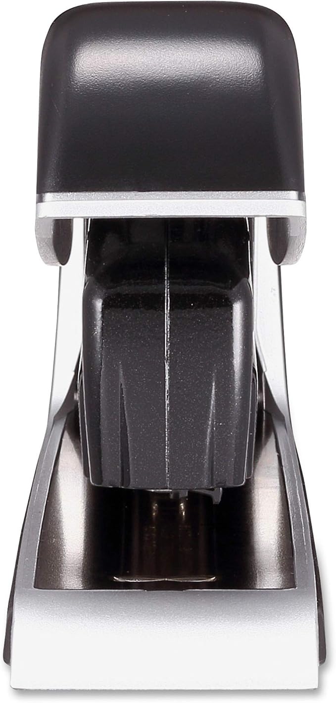Bostitch Office Premium Spring-Powered Desktop Stapler- One Finger, No Effort - Black/Gray (1140)