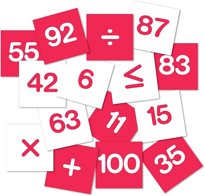 Learning Resources Hundred Pocket Chart - Math Manipulatives, Number Recognition, Counting, Classroom Must Haves, Multiplication Table, Teacher Supplies, Homeschool Essentials for Students