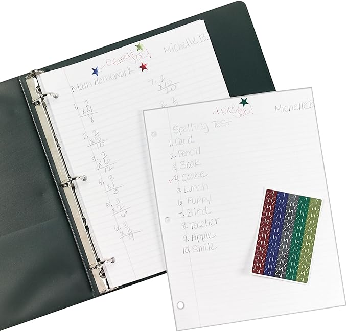 Avery Foil Star Labels, 1/2", Assorted Colors, Non-Printable, 8 Packs, 3,520 Star Stickers Total (21922)