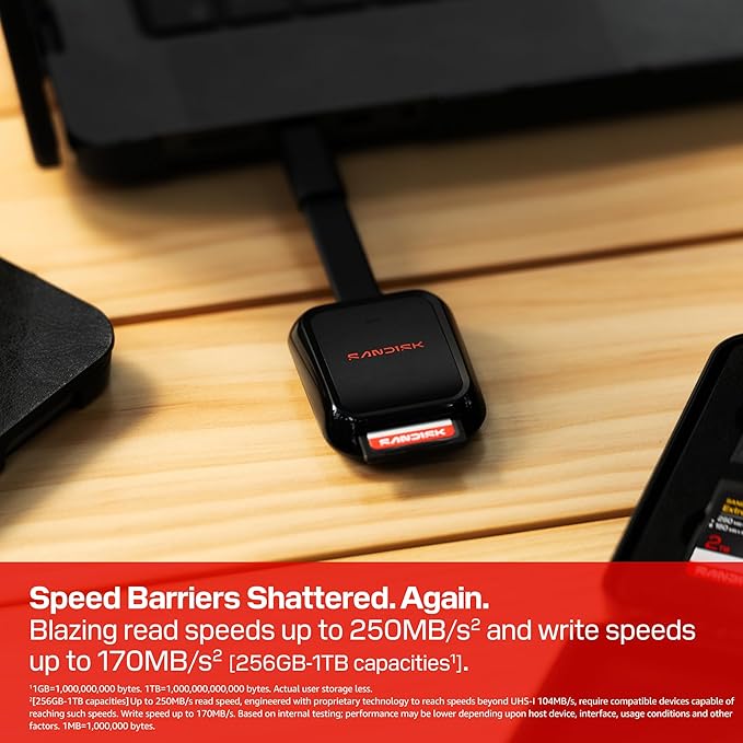 SANDISK 128GB Extreme PRO SD UHS-I Card - Up to 250MB/s Read Speed and 120MB/s Write Speed, 4K UHD, Full HD, U3, and V30 - SDSDXXJ-128G-GSCIN