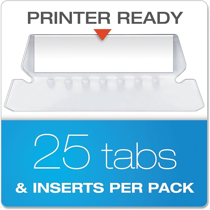 Pendaflex Reinforced Hanging File Folders, Letter Size, Red, 1/5 Cut, 25/BX (4152 1/5 RED)