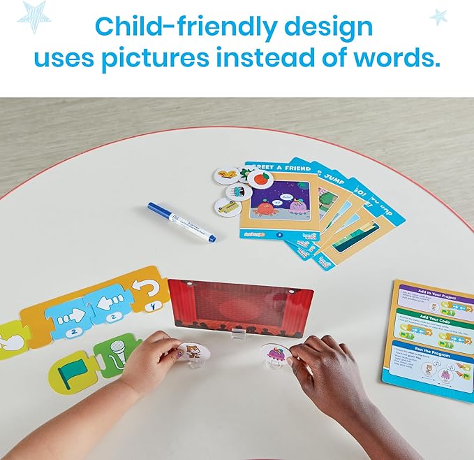hand2mind ScratchJr Block-Based Coding Student Activity Set, Learn to Code, Computer Science and Programming for Kids, STEM Activities, STEM Classroom, Coding for Kids, Science Teacher Supplies