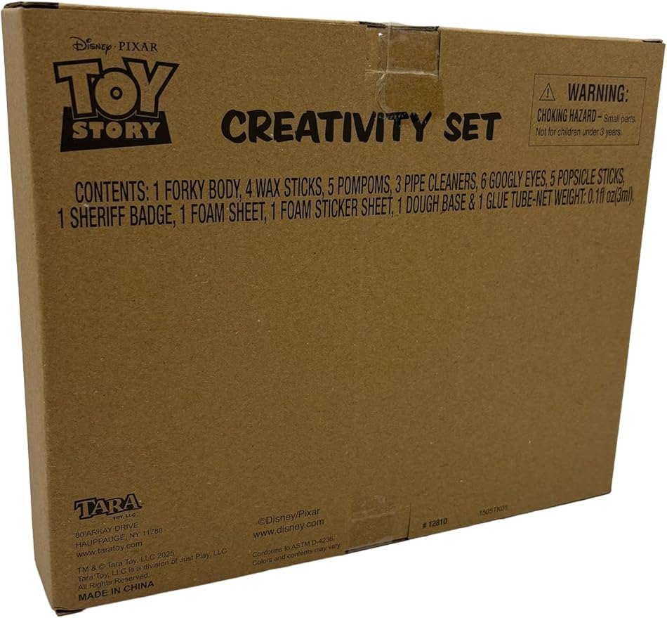 Disney-Pixar's Toy Story Creativity Set – Art Activity Kit with Stickers, Coloring Sheets, Markers & More – Fun Travel Set for Kids, Party Favor & Gift for Ages 3+