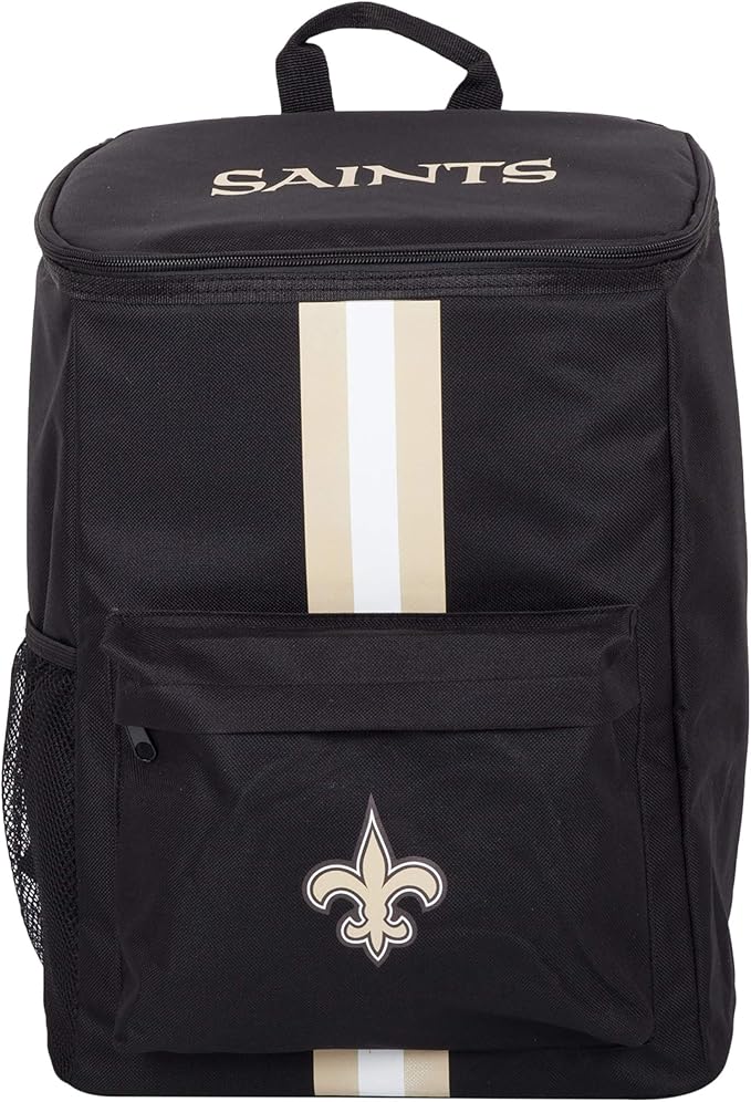 Cooler Backpack – Portable Soft Sided Ice Chest – Insulated Bag Holds 36 Cans - Football Gear – Show Your Team Spirit with Officially Licensed Fan Gear