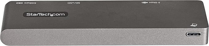 StarTech.com USB C Multiport Adapter for MacBook Pro/Air - USB Type-C to 4K HDMI, 100W Power Delivery Pass-Through, SD/MicroSD Slot, 2-Port USB 3.0 Hub - Portable USB-C Mini Dock (DKT30CMHSDPD)