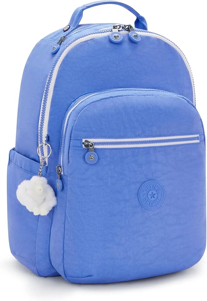 Kipling Women's Seoul 15" Laptop Backpack, Durable, Roomy with Padded Shoulder Straps, Built-In Protective Sleeve