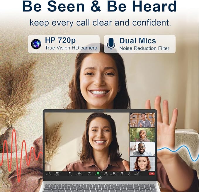 HP 15.6" FHD 1080p IPS Display Laptop | Intel i7-1255U 10-Core Processor | 64GB DDR4 RAM | 1TB PCIe SSD | Win 11 | WiFi 6 | 720P Camera with Privacy Camera Shutter | Thin Notebook for Work & Study